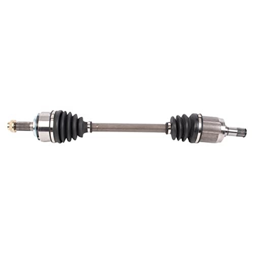 TRQ Front Left CV Axle Shaft Assembly Driver Side Compatible with 2016-2021 Honda Civic 2009-2013 Fit - Image 1