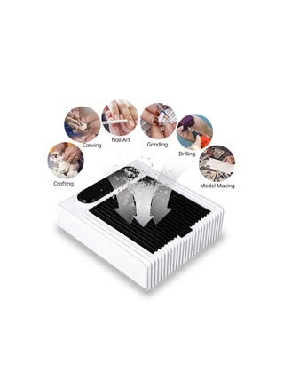 80W Strong Suction Nail Dust Collector Nail Vacuum Cleaner for Manicure With Removable Filter Adjustable Nail Extractor Fan - pzsku/Z9AA2EE04C42ED4B1B48DZ/45/_/1694442738/9f17aa17-0dee-4652-af42-88c616d273a4