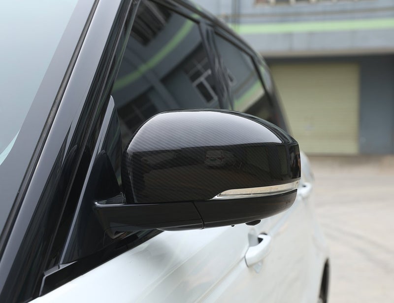 METYOUCAR ABS Carbon Fiber Style Side Rearview Mirror Cover Trim for Range Rover Sport 20142017Discovery 4 20102016