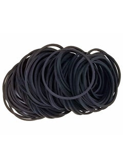 hodooly Black Rubber Bands,200Pcs Elastic Bands Sturdy Rubber Band For School Home And Office Use  - Image 2