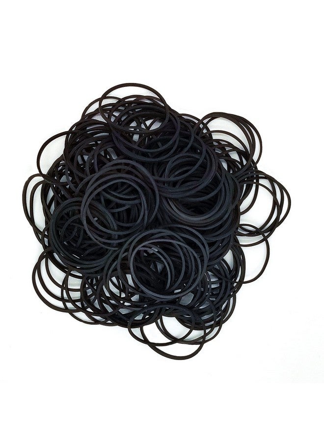 hodooly Black Rubber Bands,200Pcs Elastic Bands Sturdy Rubber Band For School Home And Office Use - Image 4