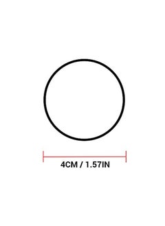 hodooly Black Rubber Bands,200Pcs Elastic Bands Sturdy Rubber Band For School Home And Office Use  - Image 3