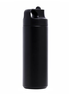 HYDROBREW Double Wall Insulated Sports Water Bottle, Black, 550 ML  - Image 2