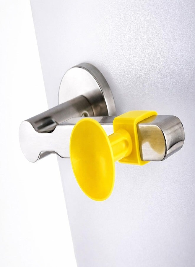 Oblivion Door Stopper 2 Pcs - Self Sucking Silicone Anti-Slip Floor Mounted Door Holder - Durable Strong Suction Cup Shock Absorbing Door Safety Stopper for Home, Office, Bathroom and Bedroom Use - Image 3