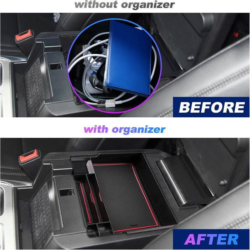 SXCY Center Console Organizer Tray for Ford Explorer 2020-2025 - Image 2