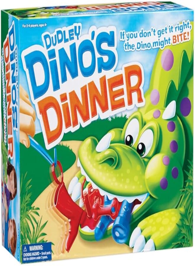 Quercetti Dudley Dino's Dinner Game