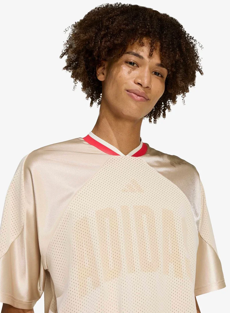 Adidas CRLI/PURRUB/OWHITE Stadium Graphic Mesh T-Shirt for Men | Best Price UAE