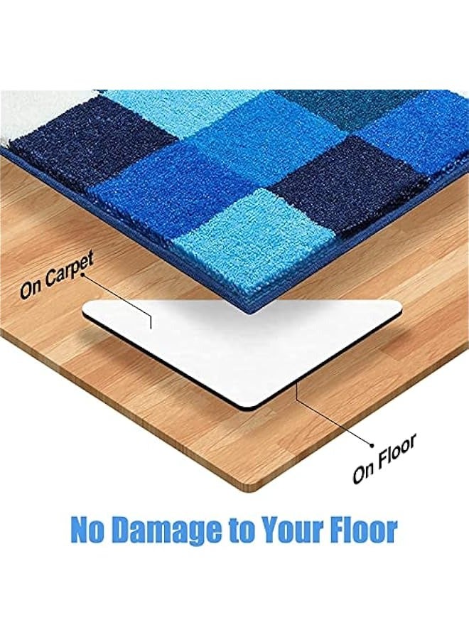 12-Pack Non-Slip Rug Grippers for Hardwood Floors, Tiles, and Carpets - Reusable & Washable Rug Tape - Black - Image 4