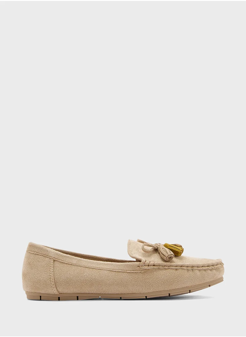 ذا براون Ladies Driver Loafer