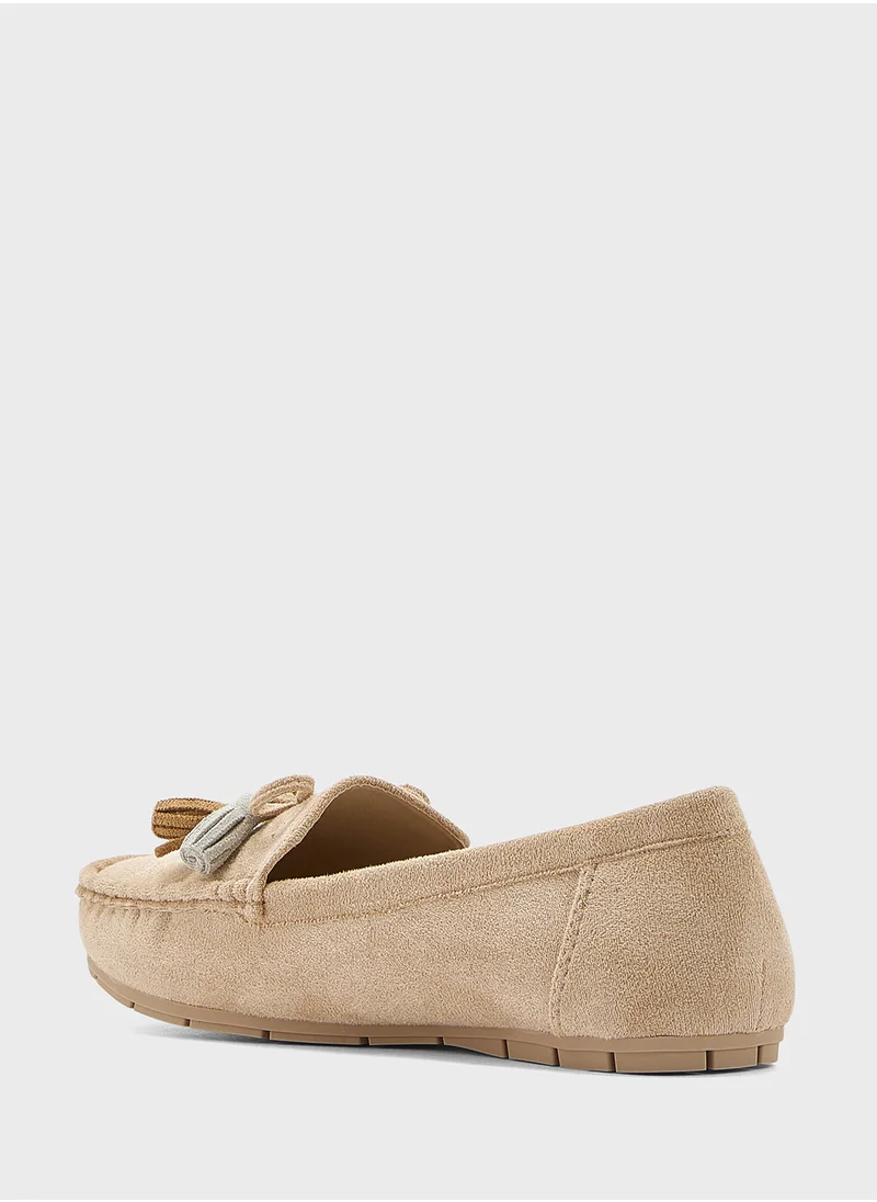 ذا براون Ladies Driver Loafer