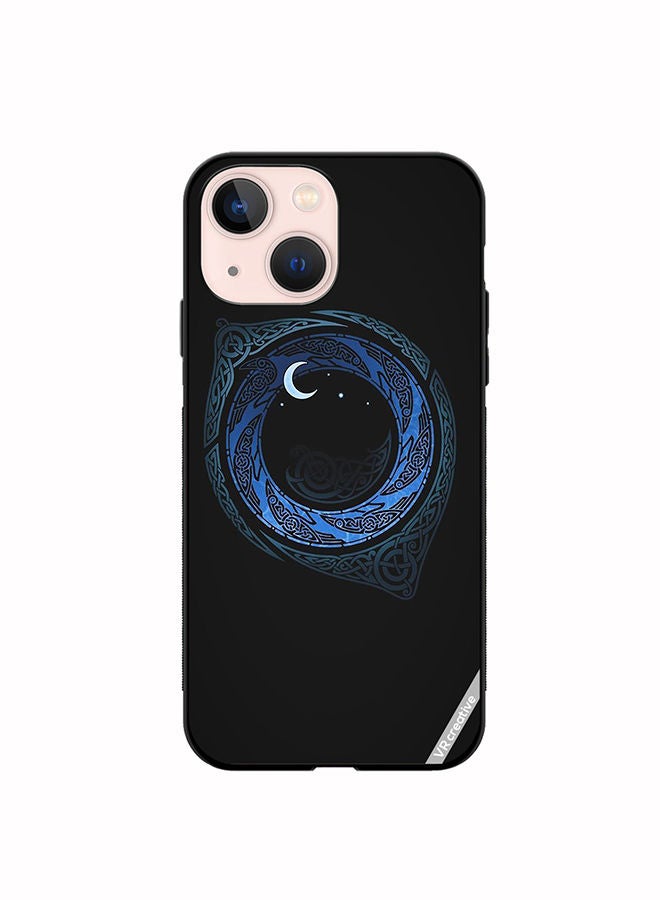 VR CREATIVE Protective Case Cover For Apple iPhone 14 Plus Moonlight Design Multicolour - Image 1
