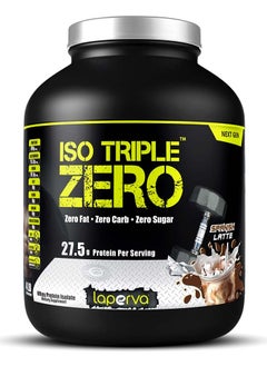 Laperva Iso Triple Zero Next Generation, Supports Muscle Growth and Recovery, Rapidly Absorbed, 0 sugar & 0 carb & 0 fat, Spanish Latte Flavor, 4 Lbs  - Image 1