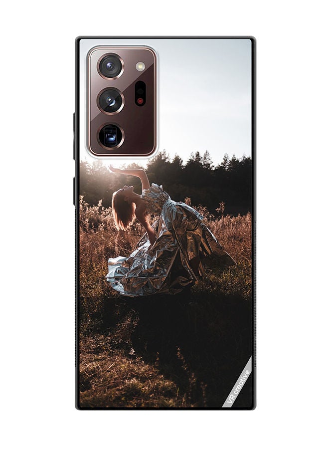 VR CREATIVE Protective Case Cover For Samsung Galaxy Note20 Ultra 5G Girl Dance Pose Design Multicolour - Image 1