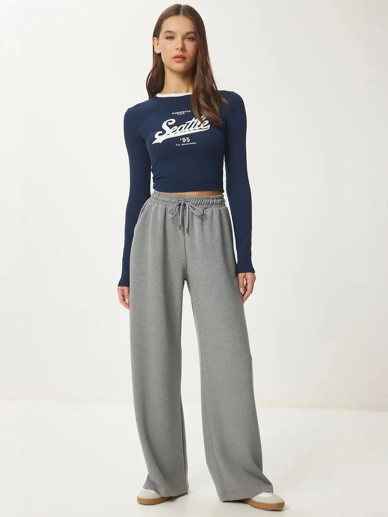 إسطنبول الساحرة ISTANBUL Wide Leg Modal Sweatpants