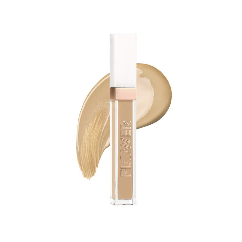 FLOWER BEAUTY By Drew Barrymore Light Illusion Full Coverage Concealer - Diffuse Dark Under Eye Circles + Blurs Blemishes - Weightless Formula + Crease Proof Makeup (Light Medium) - Image 1
