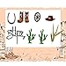 DiDida Cowboy Cake Decorations Cowboy Hat and Boot Cake Toppers Western Cowboy Birthday Baby Shower - Image 2