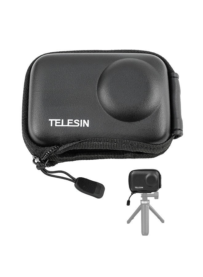 TELESIN Sports Camera Case Digital Camera Case Portable Storage Bag for Camera Protective Bag for Digital Camera with Semi-open Design Compatible with DJI Osmo Action3 - Image 1