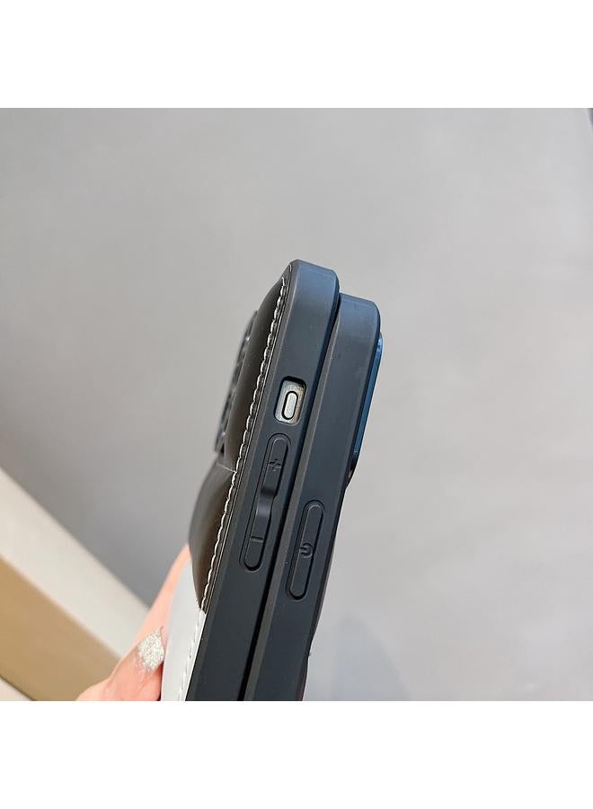 اس-توب جراب لهاتف iPhone 12 Pro، جراب هاتف مبطن بألوان متعددة - Image 5