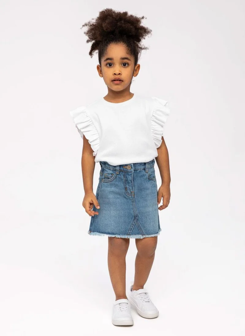 MINOTI Teen Girls Rib T Shirt