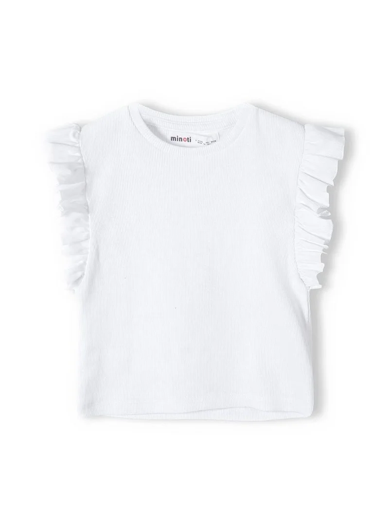 مينوتي Teen Girls Rib T Shirt