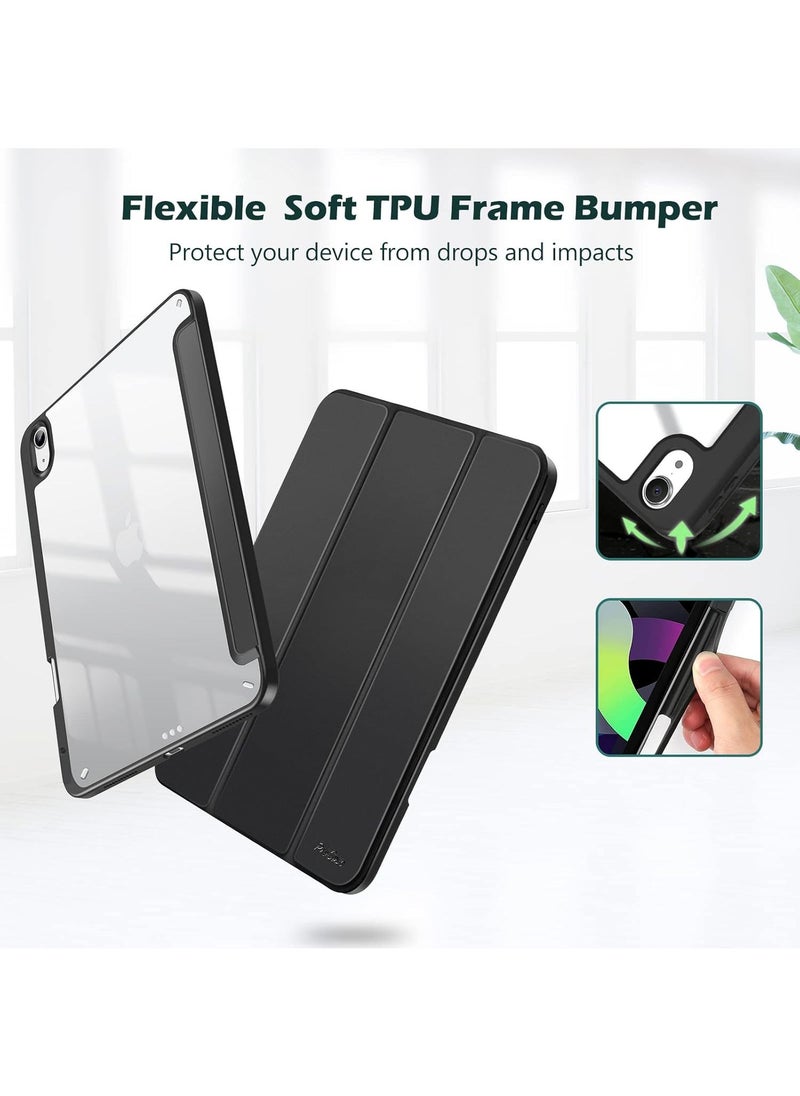 ProCase iPad Air (4th/5th/M2 Gen) Case - 10.9/11 Inch, Transparent, Pencil Holder - Image 2