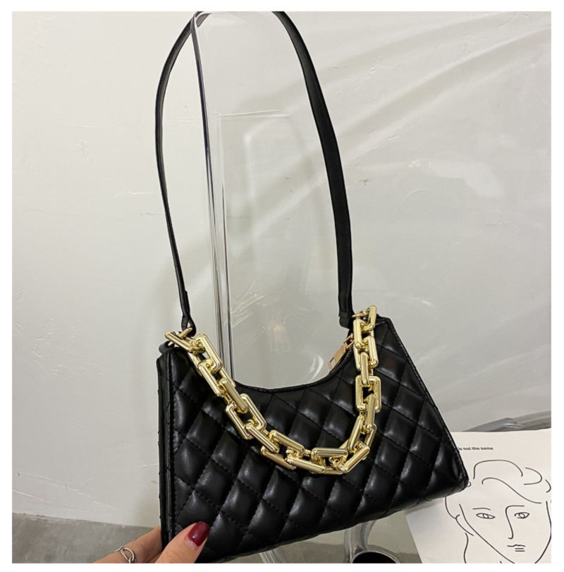 Minimalist Chic Chain Shoulder Bag - Image 4