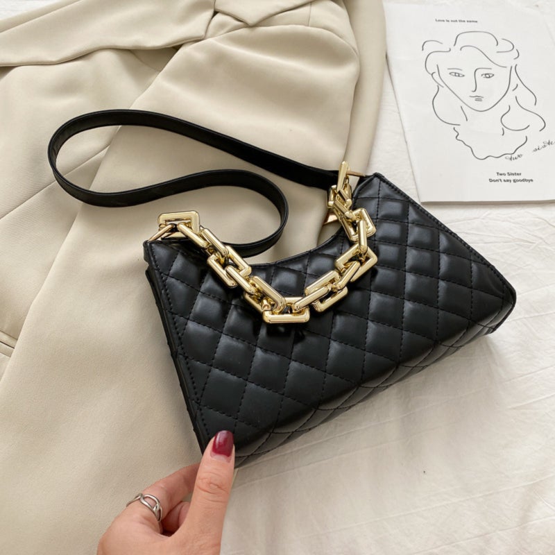Minimalist Chic Chain Shoulder Bag - Image 3