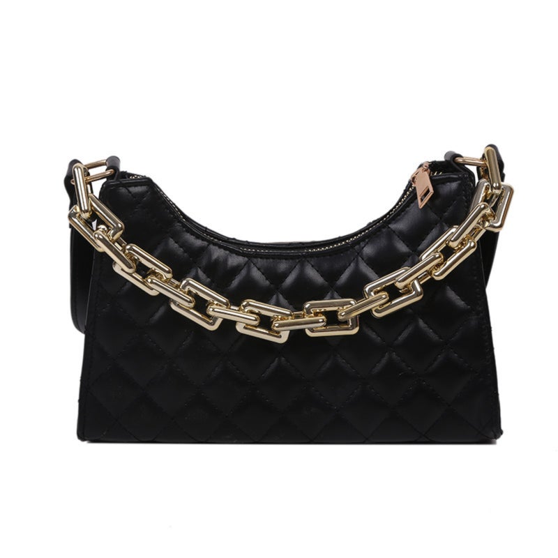 Minimalist Chic Chain Shoulder Bag - Image 1