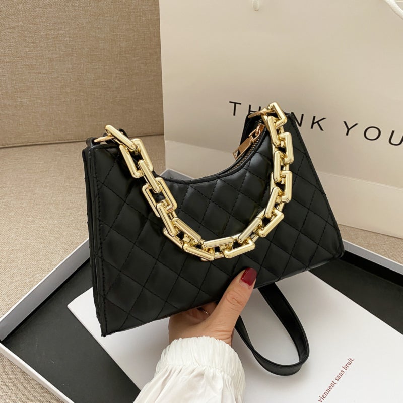 Minimalist Chic Chain Shoulder Bag - Image 5