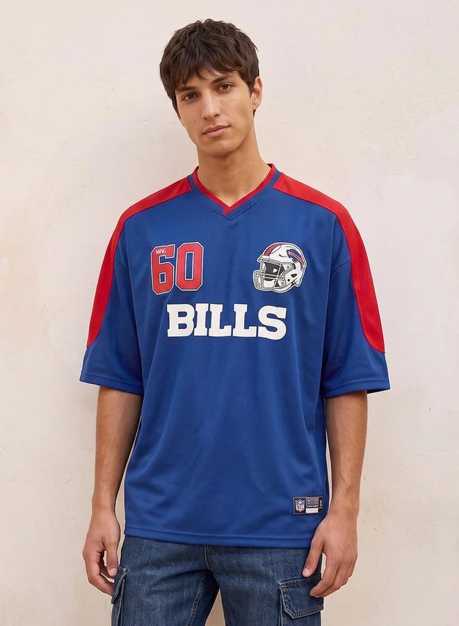SP Characters Buffalo Bills Regular Fit V-neck T-shirt
