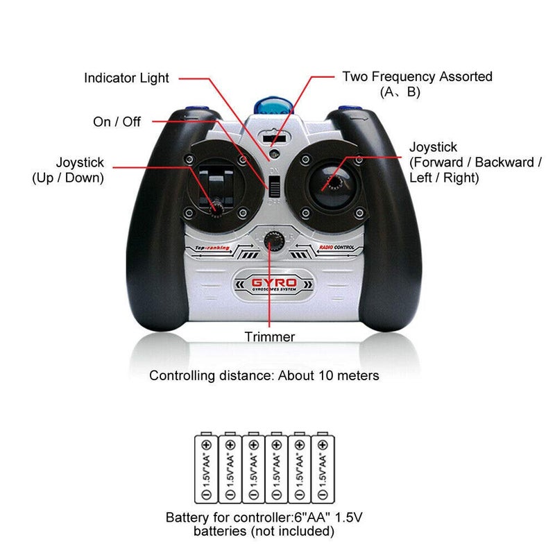 Syma S109G 3.5 Channel RC Helicopter with Gyro Sold by TM USA - Image 3