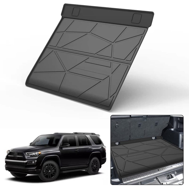 Elsetyler Cargo Liner for 2024 4Runner 5 Passengers TPE Heavy Duty Waterproof Rear Tray Trunk Floor Mat Protector Compatible with 20102024 Toyota 4 Runner Seat All Models Not 7 Seats Models