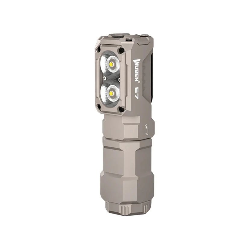 وبين مصباح يدوي Wuben E7 EDC Headlamp 1800Lumens Rechargeable Waterproof Magnetic Portable Flashlight With 26650 Battery Outdoor Camping Running - Image 4
