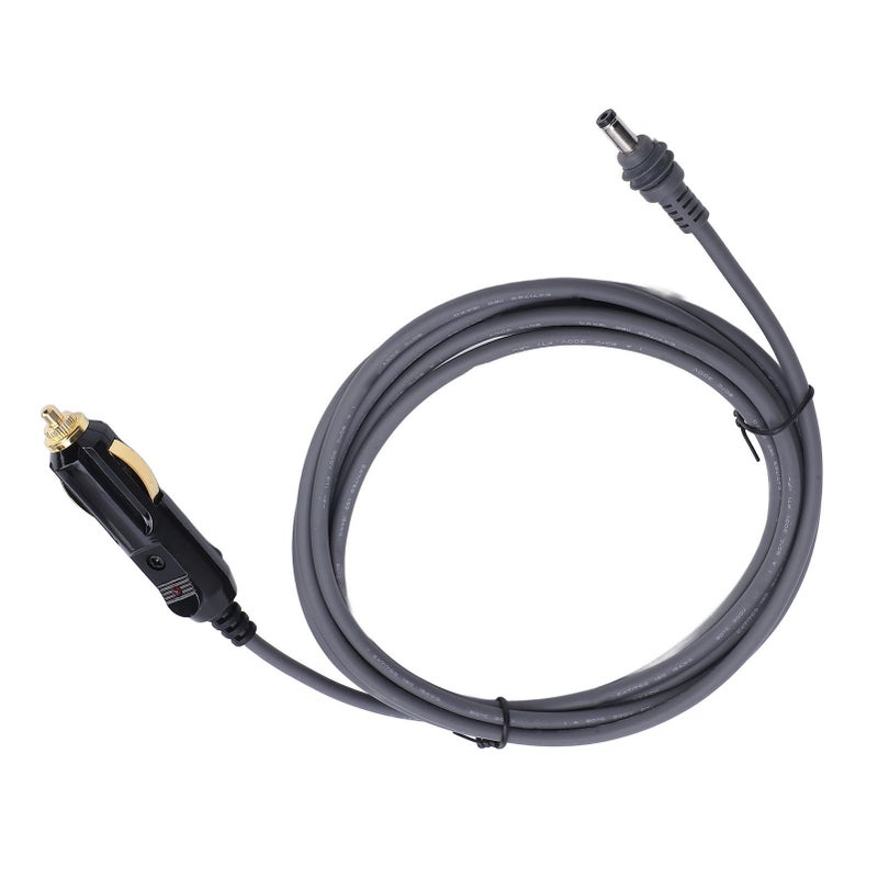 DC Car Power Cable 18AWG 10ft 12V to 24V Water Resistant Cigar Lighter Power Cord for Mini Dish Antenna RV Car Truck Boat - Image 3