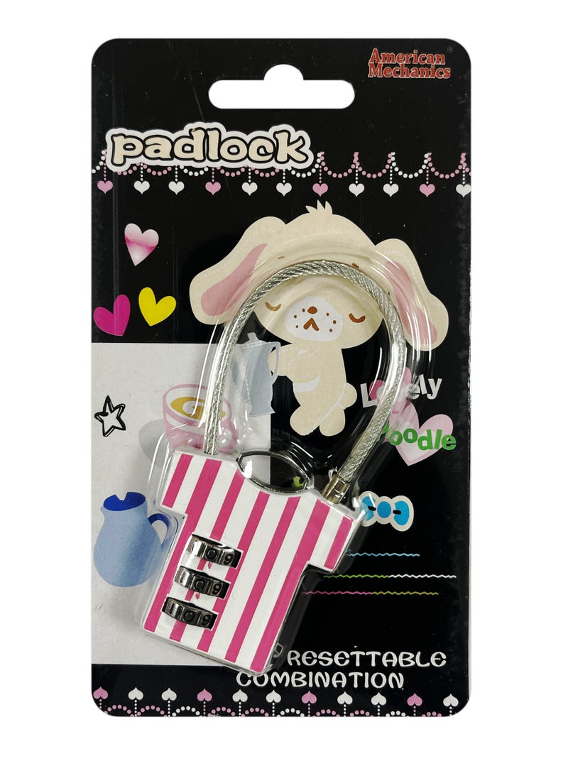 AMERICAN MECHANICS American Mechanics Combination Padlocks 206 