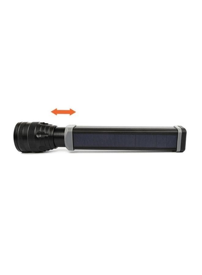 Crony W562 Solar USB charging multi-function flashlight Telescopic focusing outdoor waterproof strong flashlight - Image 3