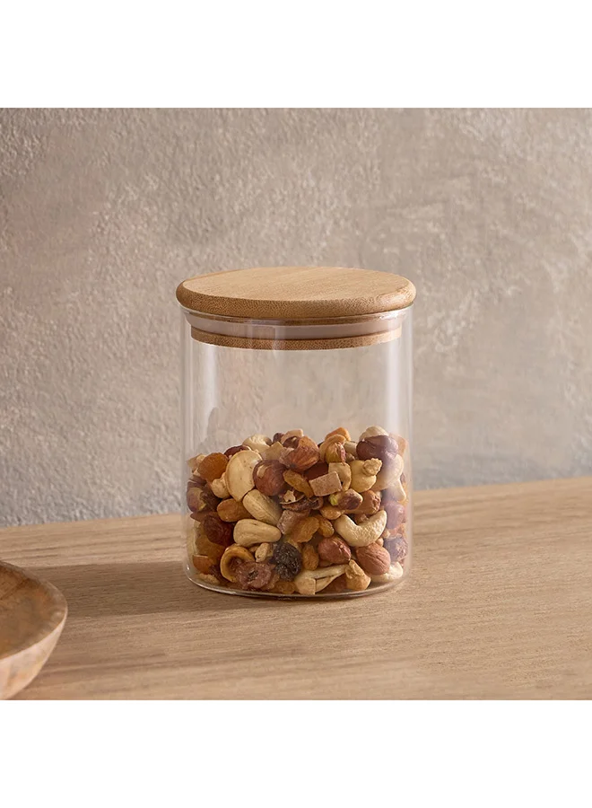 Home Box La Natura Borosilicate Glass Jar 650 ml