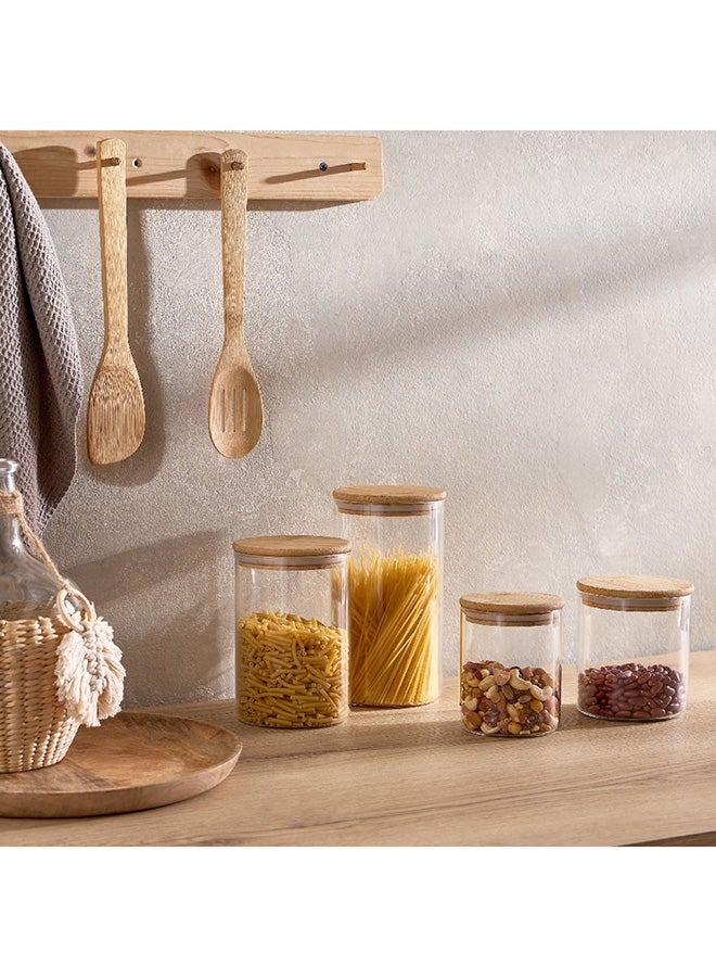 Home Box La Natura Borosilicate Glass Jar 650 ml - Image 4