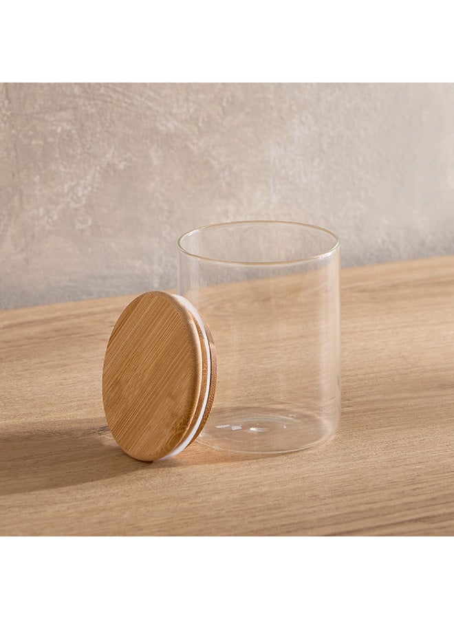 Home Box La Natura Borosilicate Glass Jar 650 ml - Image 3