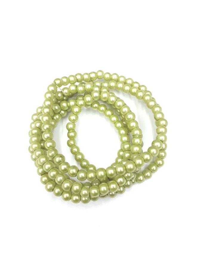 NIBEMINENT 250-Piece Line Glass Beads 0.4cm