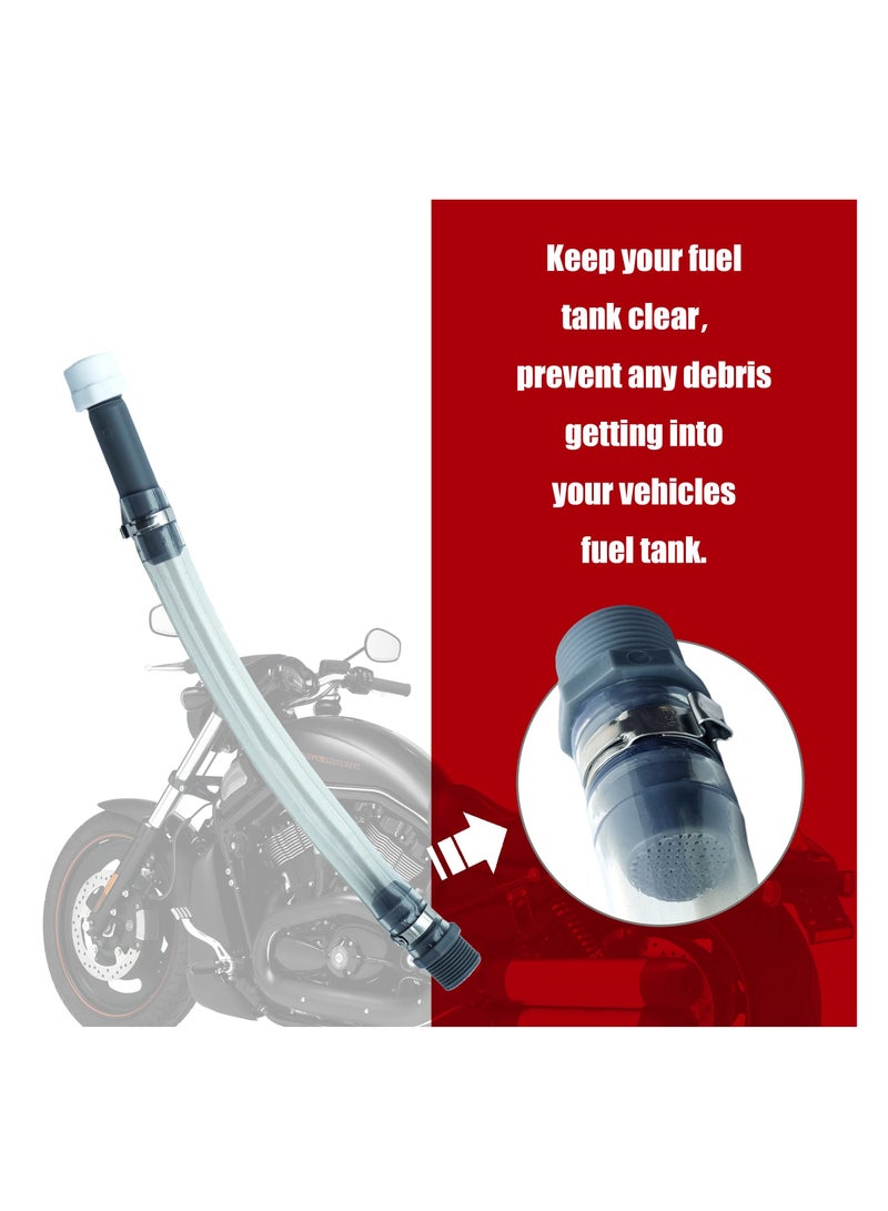 خرطوم تعبئة وقود السباق المرن، خرطوم وعاء وقود السباق لوعاء وقود السباق Vp، أوعية وقود Scribner، أوعية Jegs، أوعية LC2، تصميم فلتر متطور، قطعتان - Image 3