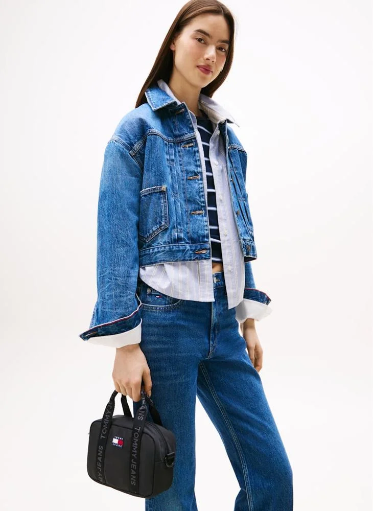 TOMMY JEANS Essential Repeat Logo Crossbody Bag