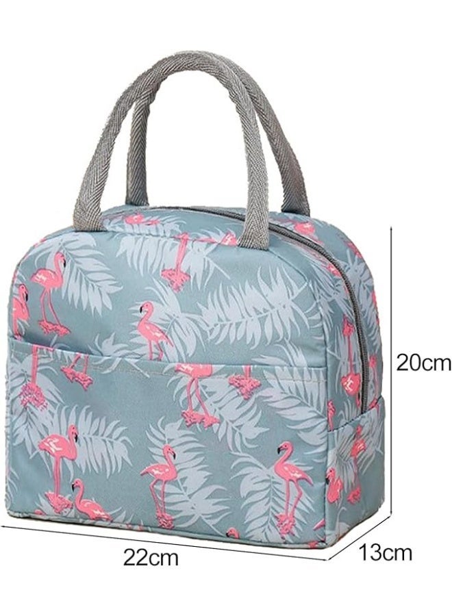 rayze Insulated Lunch Bag, Large Capacity Lunch Box, Portable Thickened Lunch Tote, Fabric Adult Lunch Box - Small Lunch Bag for Women and Men - Image 2