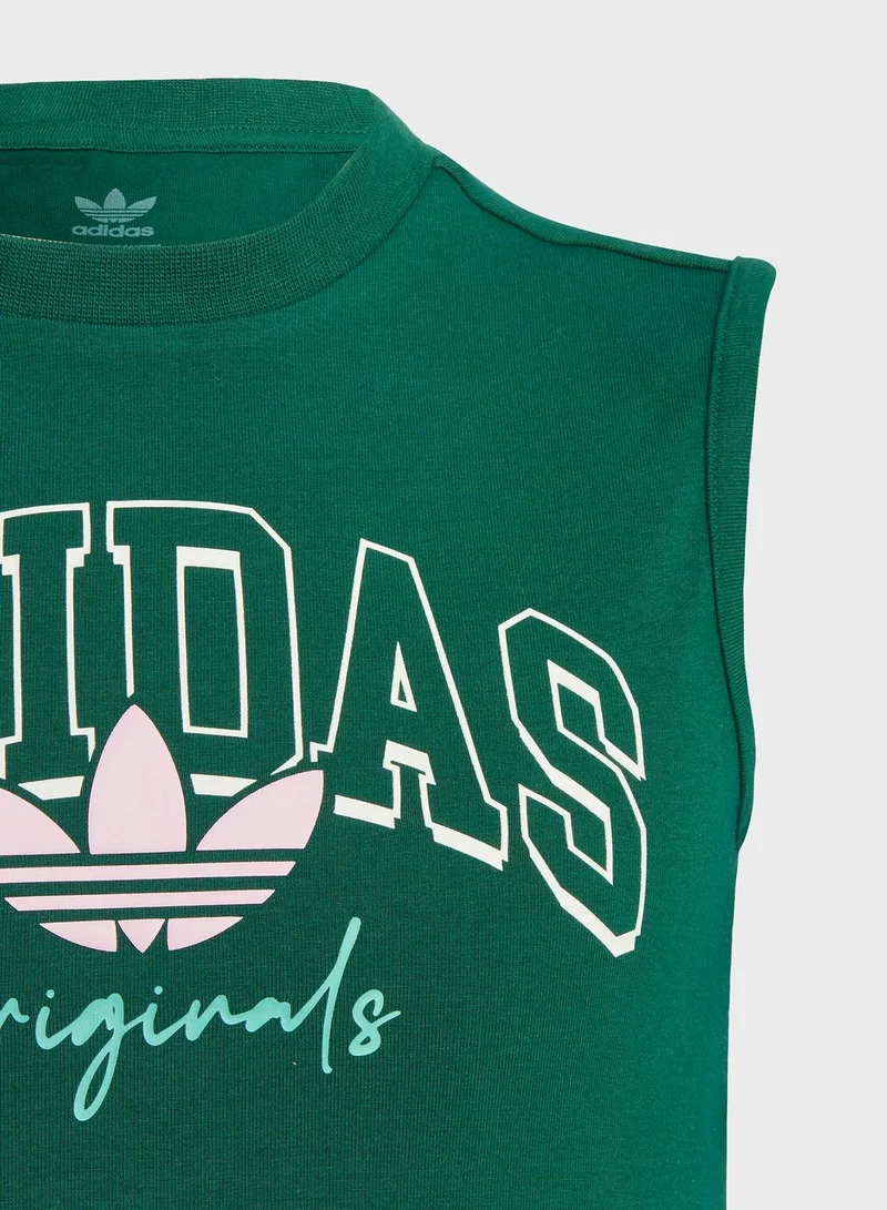 adidas Originals Kids Essential Crop Top