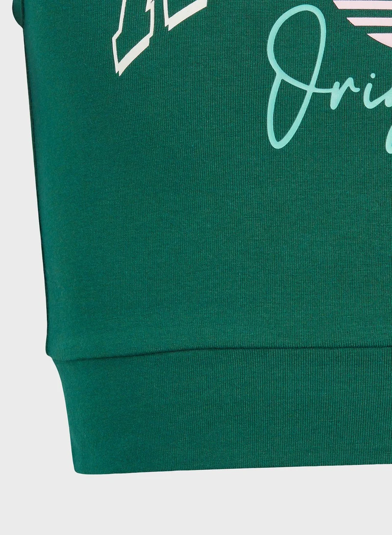 adidas Originals Kids Essential Crop Top