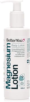 BetterYou Magnesium Body Lotion Nourishing Blend of Natural Zechstein Transdermal Magnesium and Shea Butter to Soften and Moisturise Skin PalmOil Free 180ml - Image 1