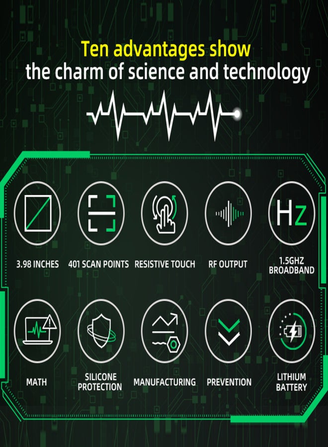 BSIDE P5 Handheld Portable Vector Network Analyzer Multifunctional HF VHF Ultrahigh Frequency Analyzer with 320*480 3.98-inch TFT Display and Type-C Charging Interface - Image 4