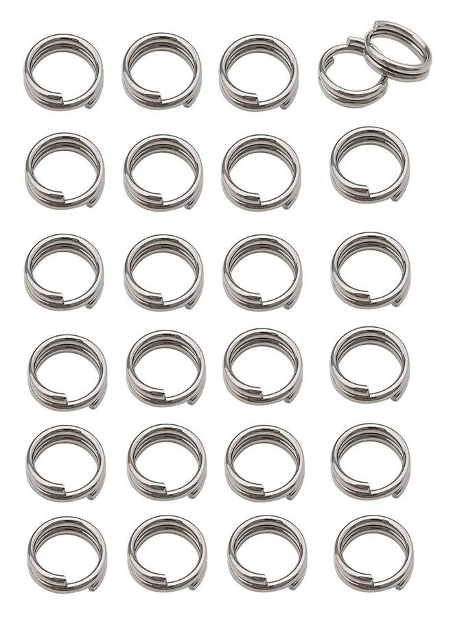 WOCRAFT 500pcs Stainless Steel Split Rings Double Loop Jump Rings Mini Connector Key Rings for Jewelry Making Necklaces Bracelet Earrings (0.7x7mm-12650) - Image 1