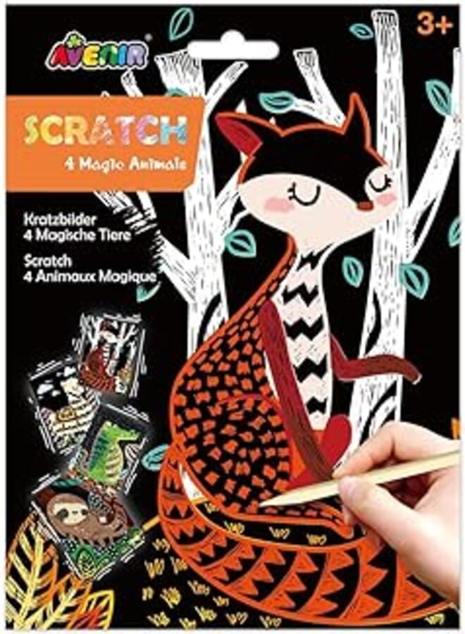 Avenir Scratch-4 Magic Animals