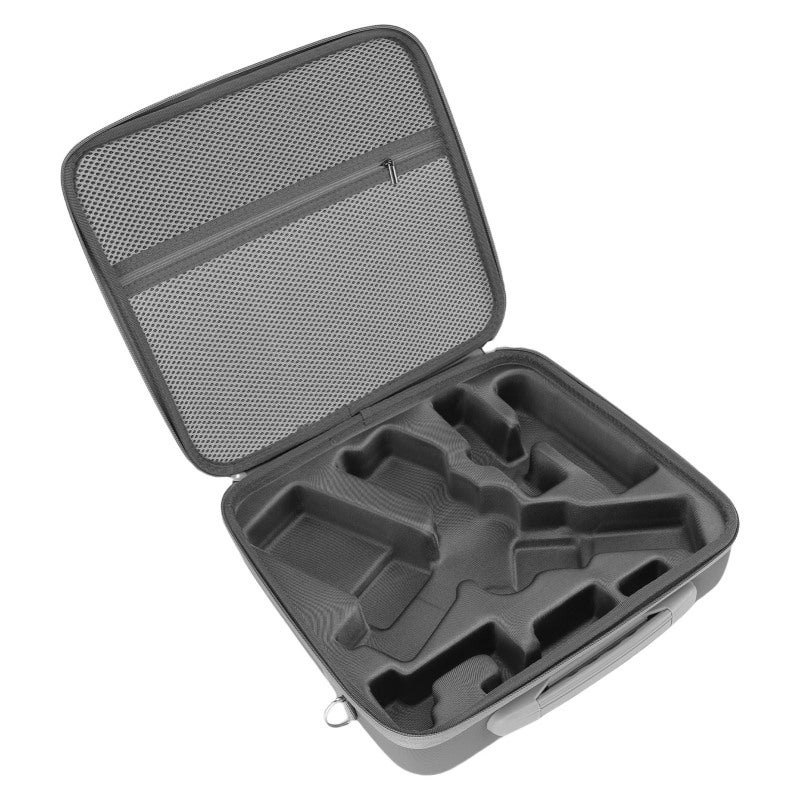 Carrying Case: PU Exterior Shock Absorbing Double Zip Closure Camera Stabiliser - Anti Drop Splash Proof Storage Bag for DJI RS4 MINI Travel And Home Storage - Image 5